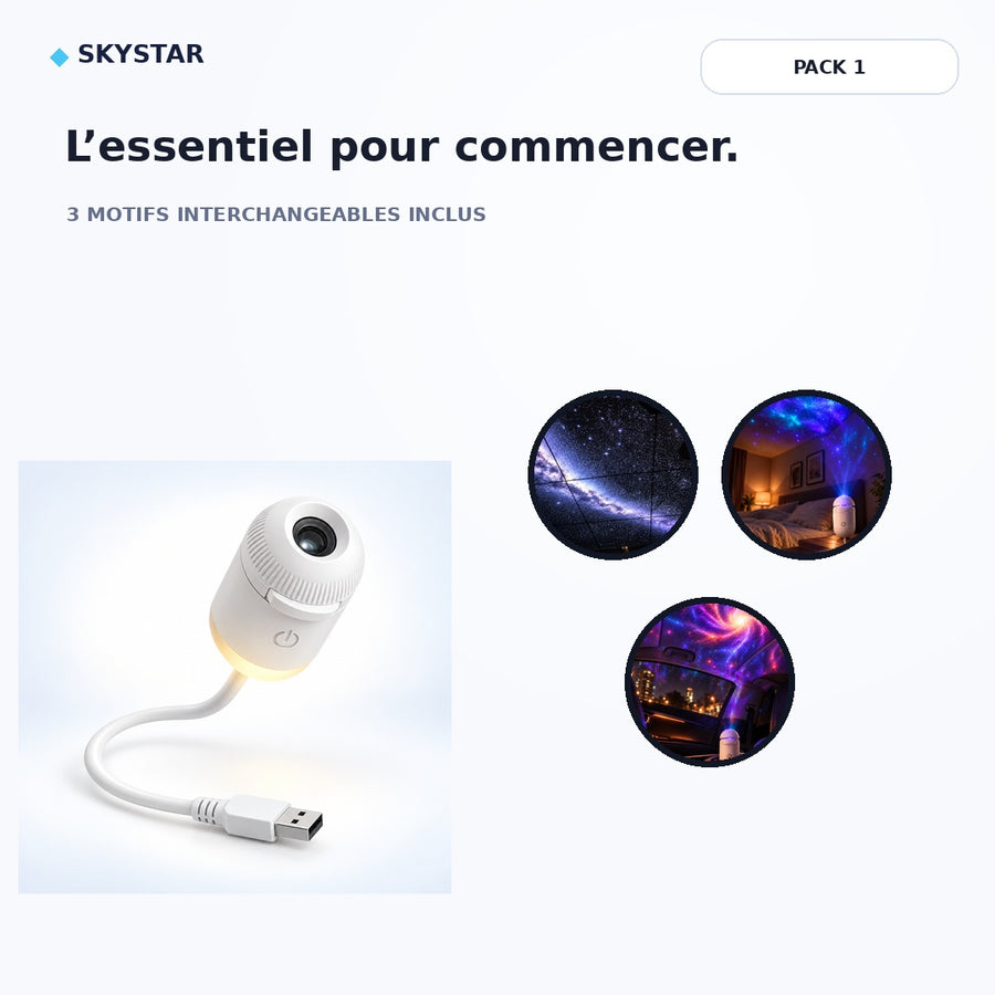 Projecteur SkyStar™ Galaxy +12 slides