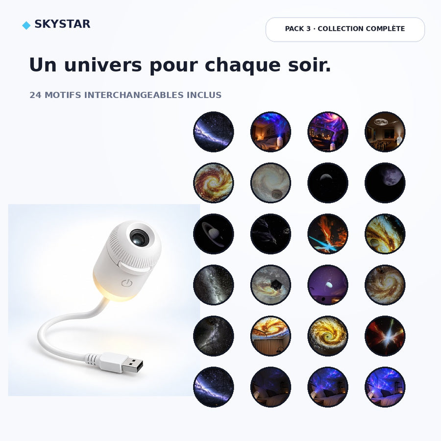 Projecteur SkyStar™ Galaxy +12 slides